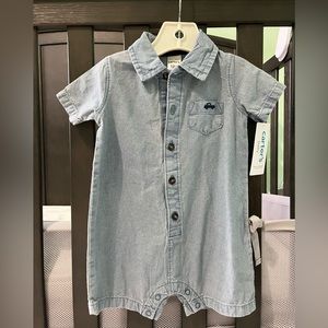 Baby denim jumper
